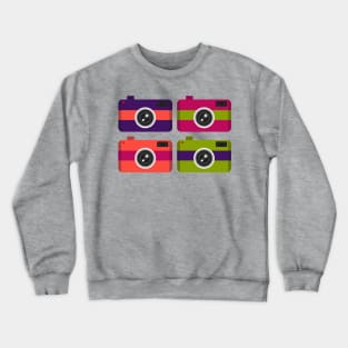 Color Cameras Crewneck Sweatshirt